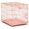 Fashion Colored Blue Or Pink Wire Dog Crate -UPCO Popular Shop 01616
