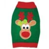 Reindeer Sweater For Dogs – Green -UPCO Popular Shop 10458 scaled 1