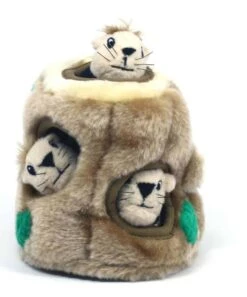 PUZZLE PLUSH Dog Toys – Hide A Squirrel Small