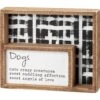 Inset Wooden Box Sign – Dog Defined 1 Inset Wooden Box Sign – Dog Defined -UPCO Popular Shop 108629