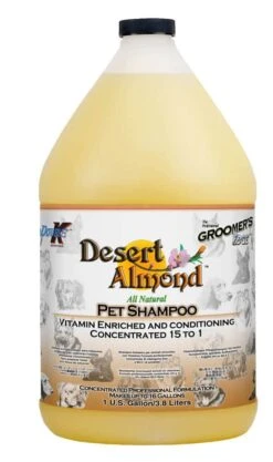 Double K Groomers Edge Desert Almond Shampoo Gallon