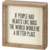 Decorative Inset Box Sign “If People Had Hearts Like…” -UPCO Popular Shop 110702