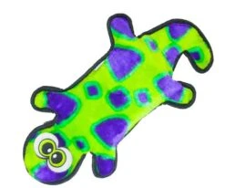 Outward Hound Invincibles® Green Gecko Dog Toy 18″
