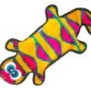 Outward Hound Invincibles® Orange Gecko Dog Toy 18″