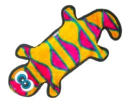 Outward Hound Invincibles® Orange Gecko Dog Toy 18″