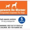 Tapeworm De-Worm Capsules For Dogs (5 Count) 2 Tapeworm De-Worm Capsules For Dogs (5 Count) -UPCO Popular Shop 291005