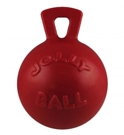 Jolly Ball W/Handle 6″ Tug-N-Toss Dog Toy 4 Jolly Ball W/Handle 6″ Tug-N-Toss Dog Toy - Image 2