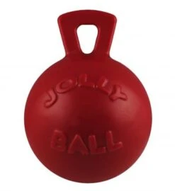 Jolly Ball W/Handle 10″ Tug-N-Toss Dog Toy