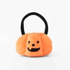 ZippyPaws Halloween Trick Or Treat Basket Dog Toy -UPCO Popular Shop 6017187 1