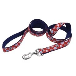 Nylon Ribbon Leash 1″wide 6’long