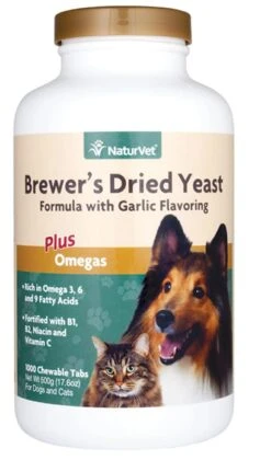 Brewers Dried Yeast Formula With Garlic Flavoring Chewable Tablets