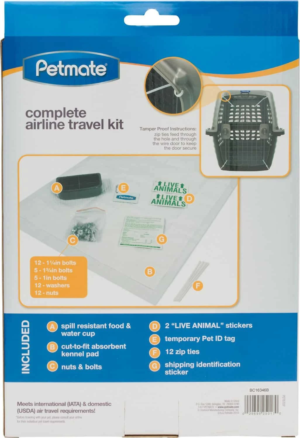PetMate Complete Airline Travel Kit 4 PetMate Complete Airline Travel Kit - Image 2