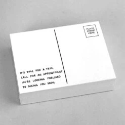 Grooming Reminder Cards – Package Of 100 – Holiday Trim -UPCO Popular Shop 8744 2