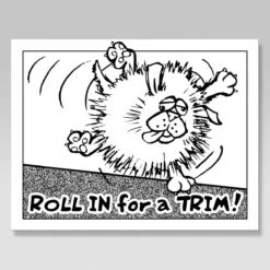 Grooming Reminder Cards – Package Of 100 – Roll In For A Trim