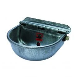 Automatic Waterer, Galvanized Metal 10″Lx11″Wx5 1/2″H.