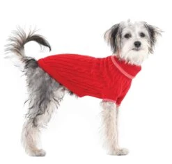 Classic Cable Dog Sweater (Multiple Color Choices)