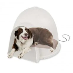 Igloo Style Lectro Kennel – Large 17 1/2″x 30″(80 Watts)
