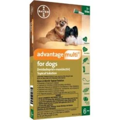 Bayer Advantage Multi Topical Solution For Dogs 3-9 Lbs 6 Pack