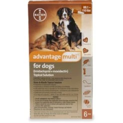 Bayer Advantage Multi Topical Solution For Dogs 88.1-110 Lbs 6 Pack