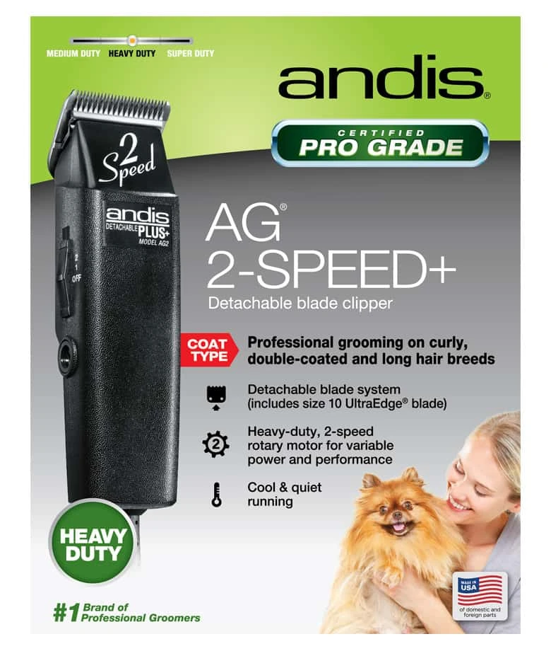 Andis Clipper Model AG 2 Speed Clipper #10 Blade 3 Andis Clipper Model AG 2 Speed Clipper #10 Blade