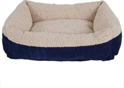 Petmate Aspen Pet Self Warming Rectangular Lounger Dog Bed Small -UPCO Popular Shop Aspen Pet Self Warming Dog Bed 30x24 BL 1