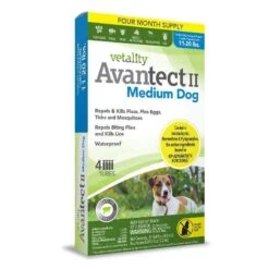 Vetality Avantect II Medium Dog Flea Spot-On 11-20 Lbs, 4 Doses