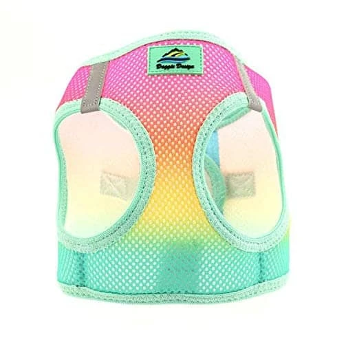 Doggie Design Beach Party Ombre Dog Harness Medium 3 Doggie Design Beach Party Ombre Dog Harness Medium
