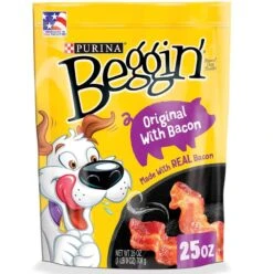 Purina Beggin’ Dog Treats Original With Bacon Dog Treats 25 Oz
