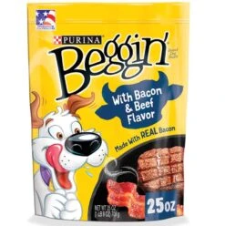 Purina Beggin With Bacon And Beef Flavor Dog Treats 25 Oz