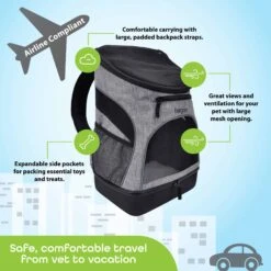 Bergan Backpack Pet Carrier -UPCO Popular Shop Bergan Backpack Carrier INFO1 scaled 1