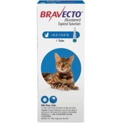 Bravecto Topical Solution For Cats 6.2-13.8 Lb