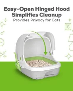 Tidy Cats® Breeze® Hooded Litter Box System -UPCO Popular Shop Breeze Hooded System Litter Box 4