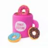ZippyPaws Burrow Coffee & Donuts Dog Toy
