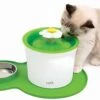 HAGAN CatIT Flower Fountain & Placemat Combo Water Dish -UPCO Popular Shop CatIt Flower Fountain Placemat combo
