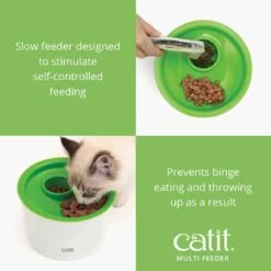 HAGEN Catit Multi Feeder Cat Food Feeder -UPCO Popular Shop Catit Multi Feeder 3