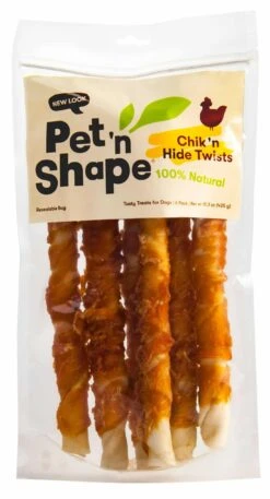 Pet ‘n Shape Chik ‘n Hide Twists 10″ 6 Ct