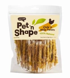 Pet ‘n Shape Chik ‘n Hide Twists 5″ 16 Ct