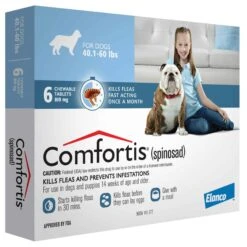 Comfortis® Flea Prevention For Dogs & Cats -UPCO Popular Shop Comfortis 40 60 lbs