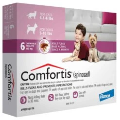 Comfortis® Flea Prevention For Dogs & Cats -UPCO Popular Shop Comfortis 5 10 lbs