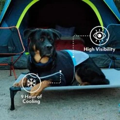 ZippyPaws Blue Adventure Cooling Vest For Dogs -UPCO Popular Shop Cooling Vest INFO2