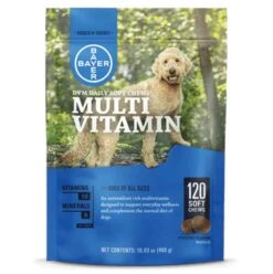 Bayer DVM Daily Soft Chews Multi Vitamin For Dogs 120 Ct