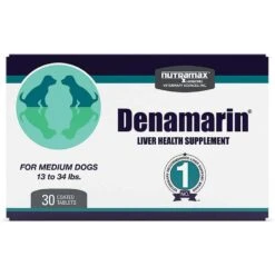 Denamarin Liver Health Supplement For Medium Dogs 13-34 Lbs 30 Ct