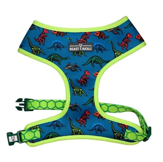 Beast & Buckle Dinosaur Dog Harness 3 Beast & Buckle Dinosaur Dog Harness