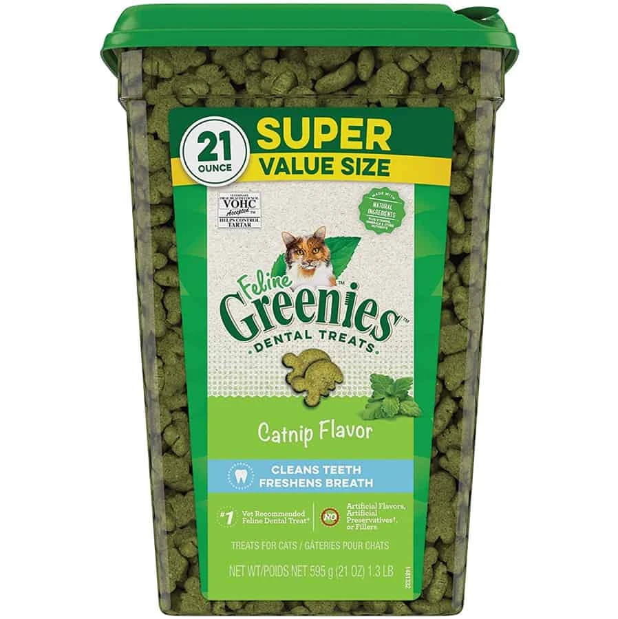 Feline Greenies Dental Treats Catnip Super Value 21 Oz 3 Feline Greenies Dental Treats Catnip Super Value 21 Oz