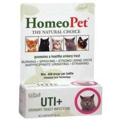 Homeopet Feline UTI Supplement Drops 15 ML