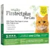 Vetality Firstect Plus For Cats Flea & Tick Spot Treatment 3 Pack -UPCO Popular Shop Firstect Plus Cat WEB