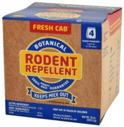 Fresh Cab Rodent Repellent 4 X 10 Oz Pouches