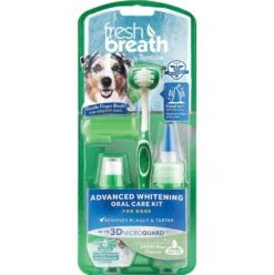 Tropiclean Fresh Breath Advanced Whitening Oral Care Kit