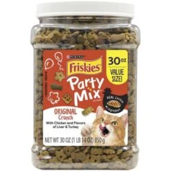 Purina Friskies Party Mix Original Cat Treats 30 Oz