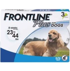 Boehringer Ingelheim Frontline Plus Flea & Tick Spot-On For Dogs 23-44 Lbs 3 Pack